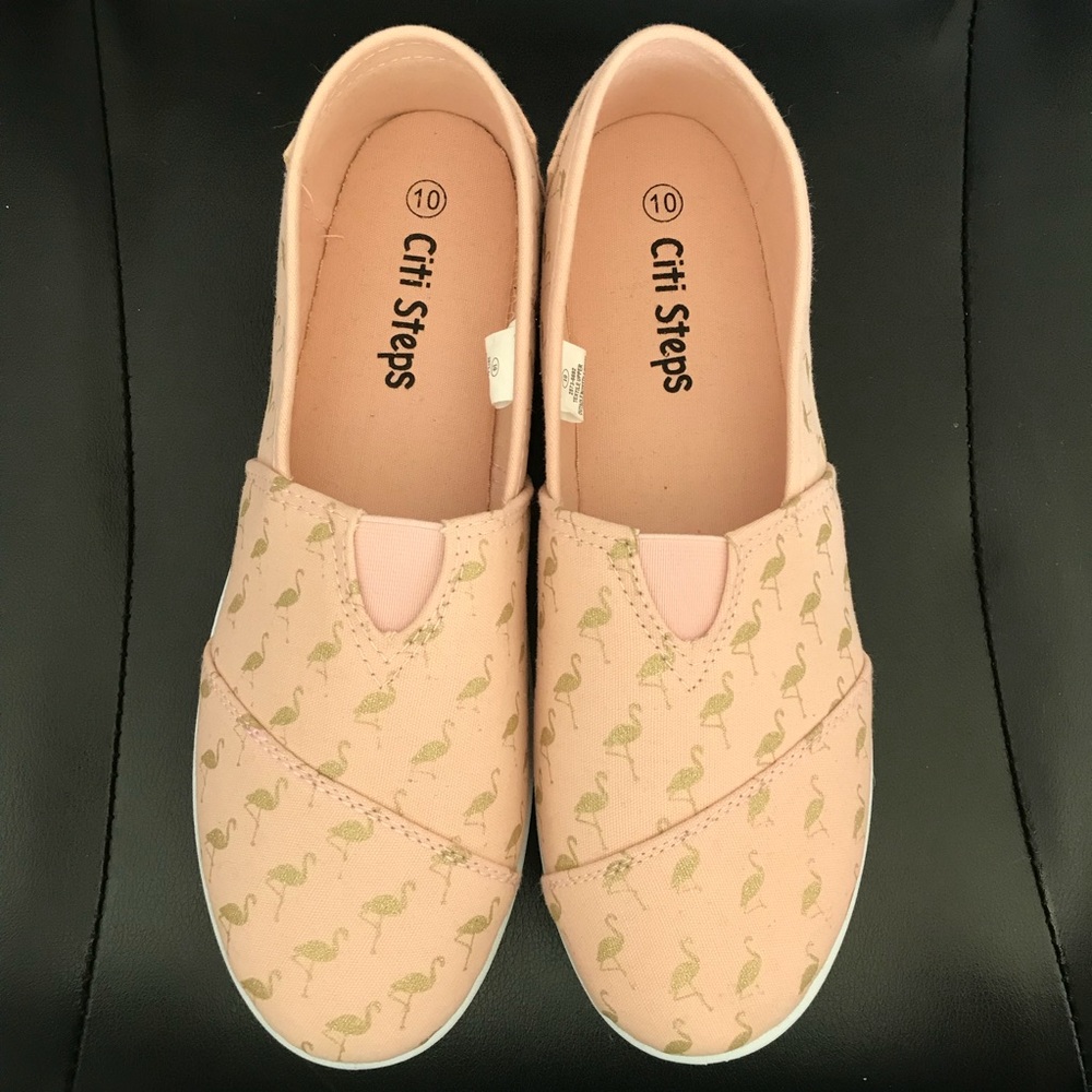 Pink Canvas Shoes